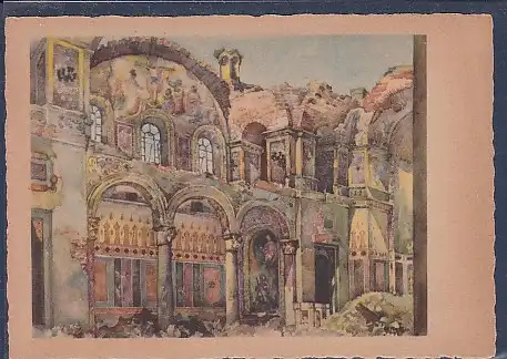 AK Allerheiligenhofkirche in München Zerstört 1944