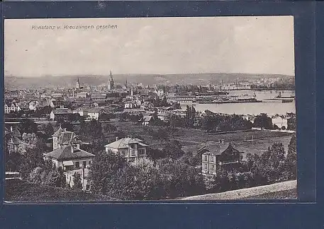 AK Konstanz v. Kreuzlingen gesehen 1930