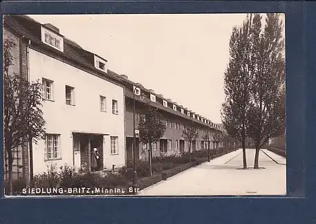 Foto AK Siedlung Britz Minning Str. 1950