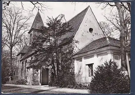 AK Britzer Dorfkirche Feldsteinkirche Mitte 13.Jh. 1970