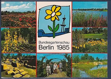 AK Bundesgartenschau Berlin 1985 7.Ansichten