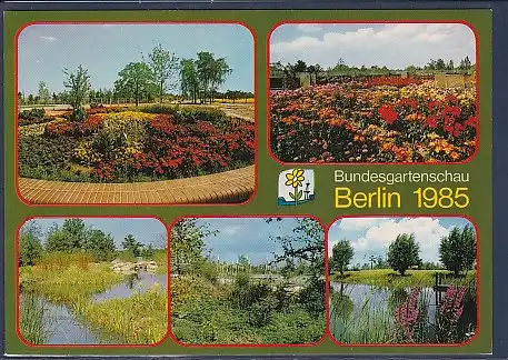 AK Bundesgartenschau Berlin 1985 5.Ansichten