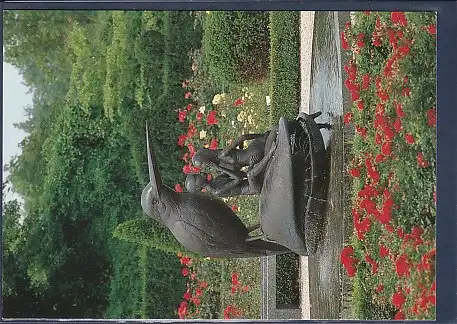 AK Erholungspark der Bundesgartenschau Berlin 1985 Der Vogelbrunnen
