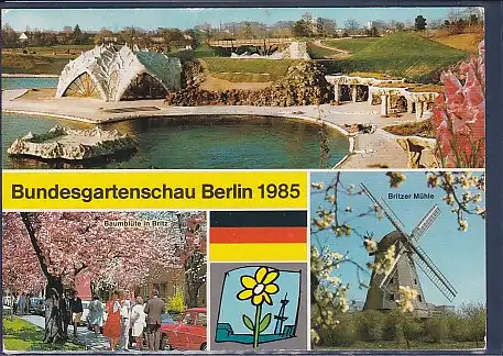 AK Bundesgartenschau Berlin 1985 3.Ansichten