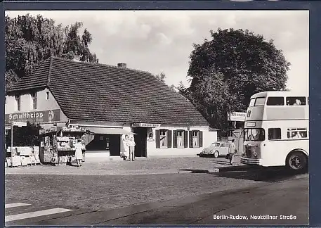 AK Berlin Rudow Neuköllner Straße 1960