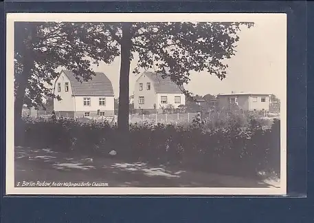 Foto AK 5. Berlin Rudow An der Waßmannsdorfer Chaussee 1940