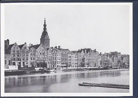 AK Die Altstadt von Elbing mit dem Turm von St. Nikolai Ostpreußenkalender 1980