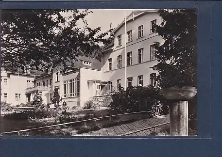 AK Volksheilbad Bad Berka Klinische Sanatorium für Lebererkrankungen und Diabetes Sanatorium II 1972