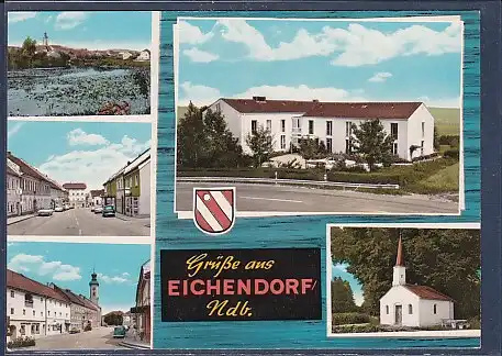 AK Grüße aus Eichendorf / Ndb. 5.Ansichten 1970