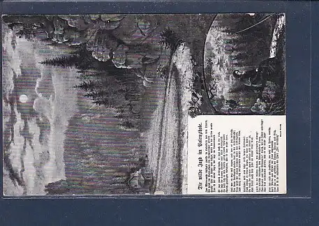 AK Die wilde Jagd im Polenzthale 1920