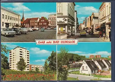 AK Gruß aus Bad Oldesloe 4.Ansichten 1970