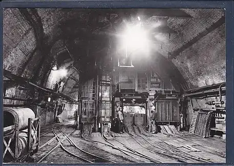 AK Oelsnitz ( Kr. Stollberg) Bergbaumuseum Karl Liebknecht Schacht Hauptfüllort in 560m Teufe 1985