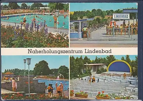 AK Naherholungszentrum Lindenbad 4.Ansichten Pasewalk 1977