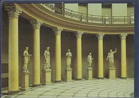 AK Altes Museum Rotunde mit antiken Skulpturen 1989
