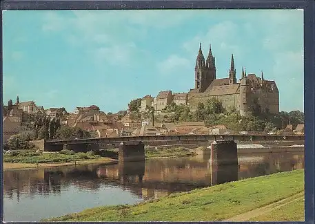 AK Meißen Dom und Albrechtsburg 1986