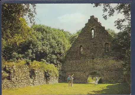 AK Nossen ( Kr. Meißen) Klosterruine Altzella 1986