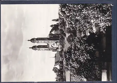 AK Blick auf die Christuskirche in Dresden Strehlen 1981