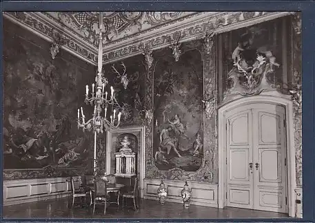 AK Museum Schloß Moritzburg Monströsensaal 1976