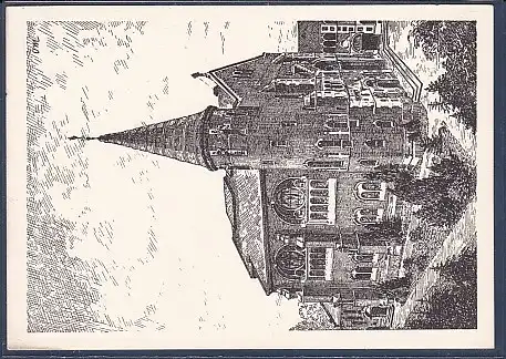 AK Evang. Marthakirche zu Berlin 1950