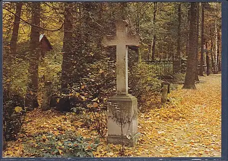 AK Waldfriedhof Nikolskoe 1000 Berlin 39 1970