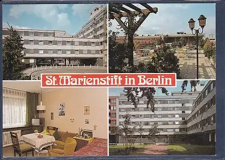 AK St. Marienstift in Berlin Seniorenheim Feldstraße 5 4.Ansichten 1970