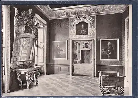 AK Berlin Schloss Charlottenburg Arbeitszimmer Friedrichs des I. 1960