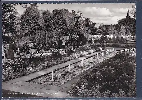AK Berlin Moabit Partie im Kleinen Tiergarten 1960