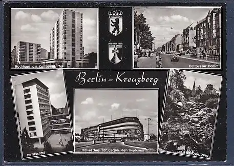 AK Berlin Kreuzberg 5.Ansichten Kottbusser Damm 1960
