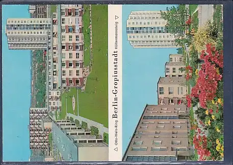 AK Berlin Gropiusstadt 2.Ansichten Otto Wels Ring 1970