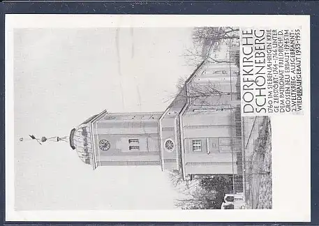 AK Dorfkirche Schöneberg 1960