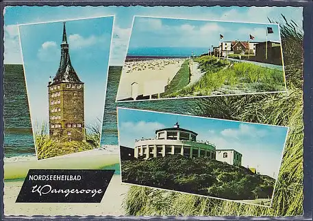 AK Nordseeheilbad Wangerooge 3.Ansichten Westturm 1968