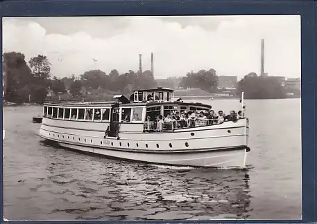 Berlin Fahrgastschiff der Weißen Flotte MS Arcona 1981