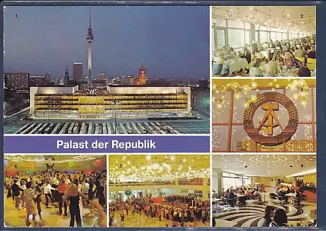 AK Palast der Republik 6.Ansichten 1979