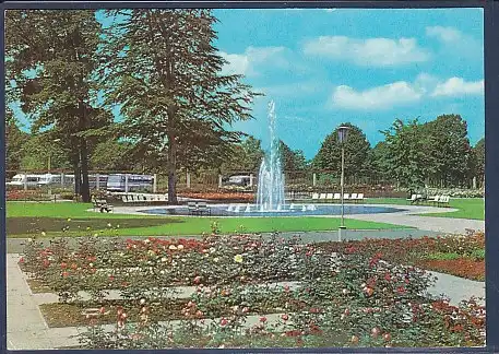 AK Berlin - Hauptstadt der DDR Rosengarten im Treptow 1980