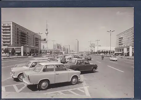 AK Berlin Hauptstadt der DDR Karl Marx Allee 1971