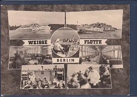 AK Weisse Flotte Berlin 6.Ansichten 1963
