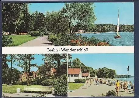 AK Berlin Wendenschloß 3.Ansichten Möllhausenufer 1983