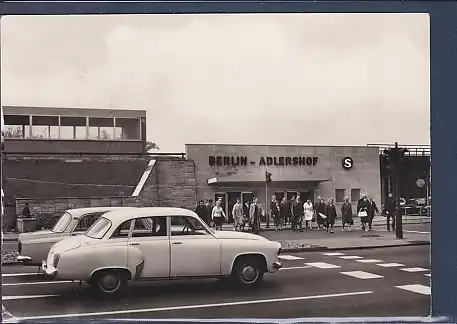 AK Berlin - Adlershof Bahnhof 1972