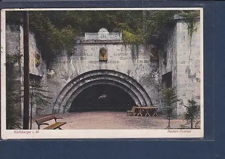 AK Kalkberge i.M. Reden Tunnel 1928