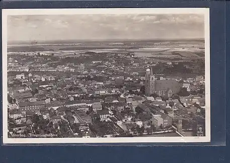 AK Jüterbog Flieger Foto aus etwa 120m höhe 1935