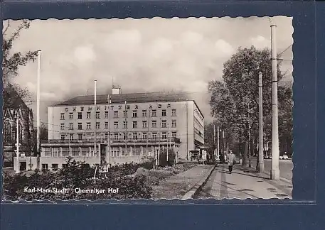 AK Karl Marx Stadt Chemnitzer Hof 1963