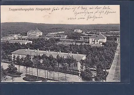 AK Truppenübungsplatz Königsbrück 1913
