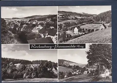 AK Rechenberg - Bienenmühle / Erzg. 4.Ansichten 1979