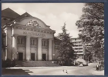AK Staatsbad Bad Elster Kurtheater mit Sanatorium 1972