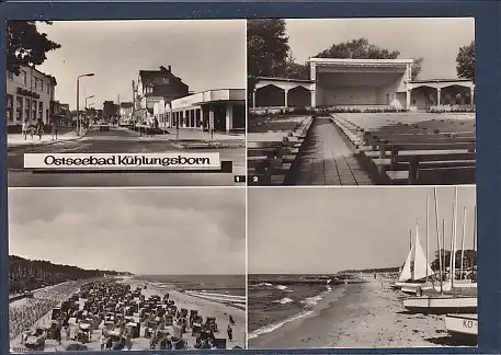 AK Ostseebad Kühlungsborn 4.Ansichten 1970