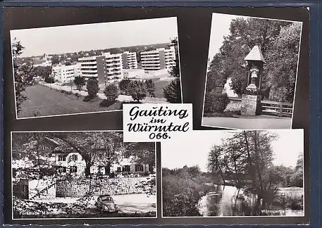 AK Gauting im Würmtal Obb. 4.Ansichten Forsthaus Mühlthal 1972