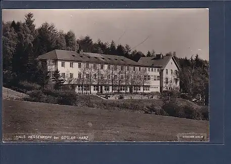 Photo AK Haus Hessenkopf bei Goslar - Harz 1958