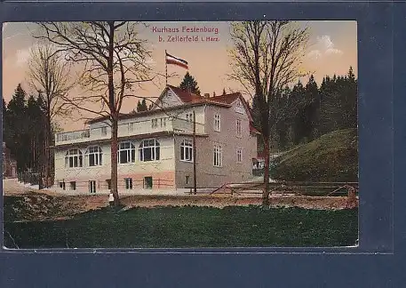 AK Kurhaus Festenburg b. Zellerfeld i. Harz 1919