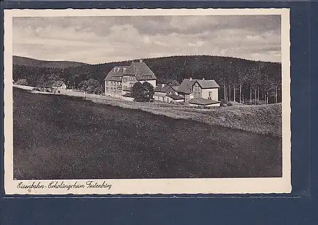 AK Eisenbahn Erholungsheim Festenburg Zellerfeld 1941