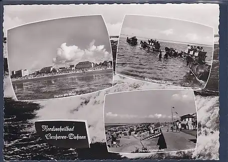 AK Nordseeheilbad Cuxhaven Duhnen 3.Ansichten 1960